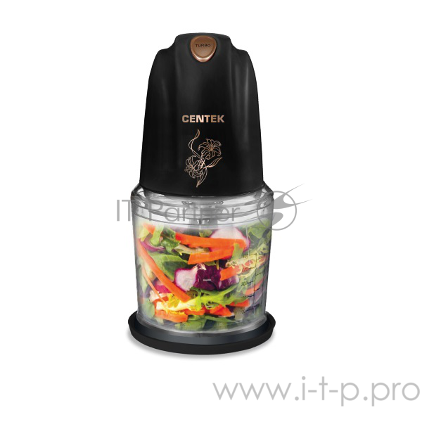 Чоппер Centek CT-1391 черный, 350Вт, объем стакана 500мл