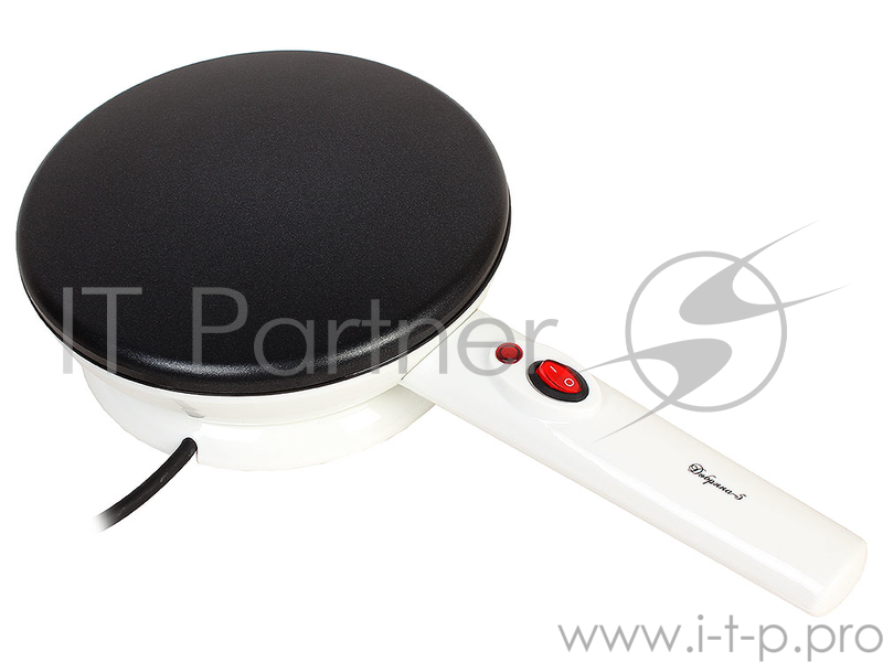 Блинница ВЕЛИКИЕ РЕКИ Добряна-5 Блинница беспроводная Великие реки Добряна-5, погружная. Мощность 800 Вт, размер блинов: 20 см, температура нагрева - 210°С, быстрый нагрев, антипригарное покрытие, автоматическое поддержание температуры, индикатор наг