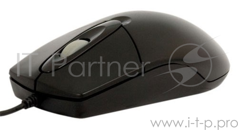 Мышь A4Tech OP-720 (черный) USB, пров. опт. мышь, 2кн, 1кл-кн
