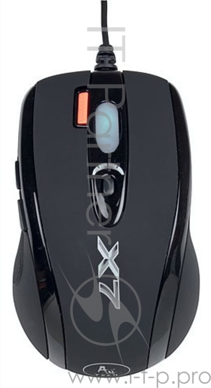 Мышь A4Tech X-718BK (черный) USB, 6+1 кл.-кн., 3200 dpi,проводная
