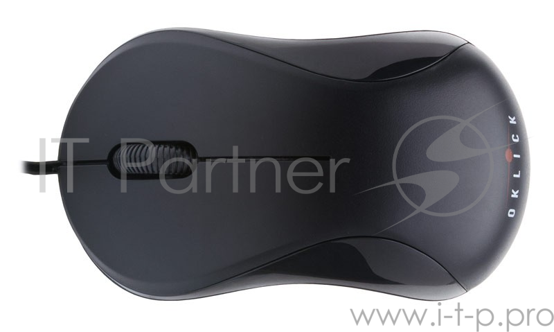 Мышь Oklick 115S for Notebooks Black Optical 1000DPI USB
