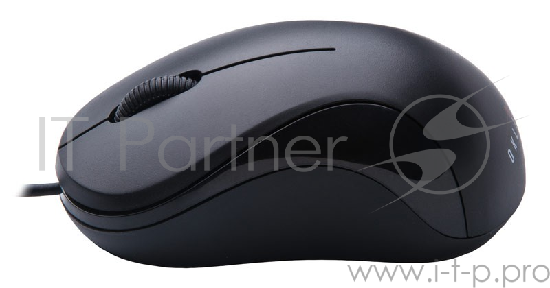 Мышь Oklick 115S for Notebooks Black Optical 1000DPI USB