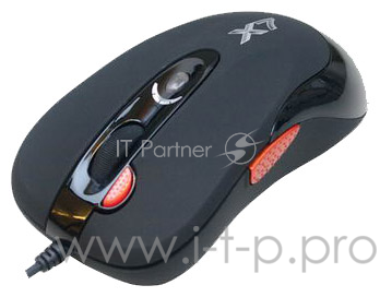 Мышь A4 X-705K black optical (2000dpi) USB Gaming (5but)