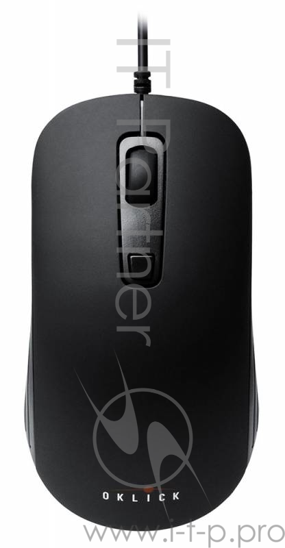 Мышь Oklick 155M black (1000/1600dpi) USB