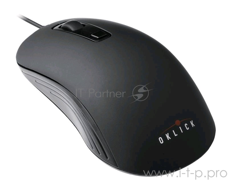 Мышь Oklick 155M black (1000/1600dpi) USB