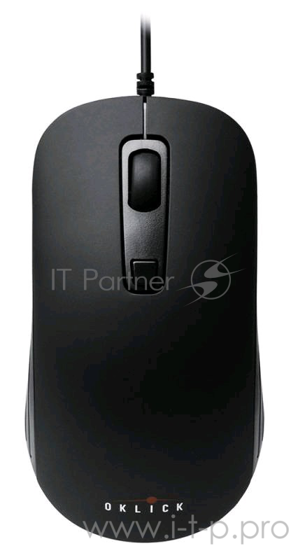 Мышь Oklick 155M black (1000/1600dpi) USB