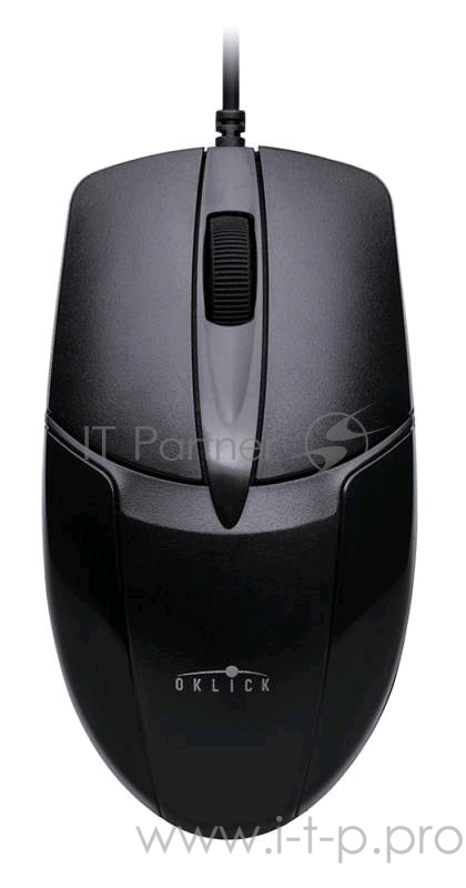 Мышь Oklick 145M black (1000dpi) USB