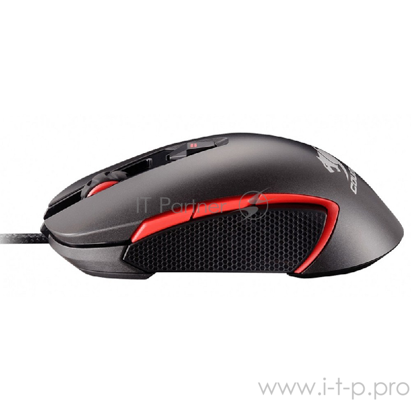 Мышь Cougar 400M Iron Grey игровая, 4000DPI, регулировка DPI, механизм Omron, 8 прогр.клавиш, встроен.память, RGB подсветка (16млн цветов) Мышь Cougar 400M Iron Grey игровая, 4000DPI, регулировка DPI, механизм Omron, 8 прогр.клавиш, встроен.память, R