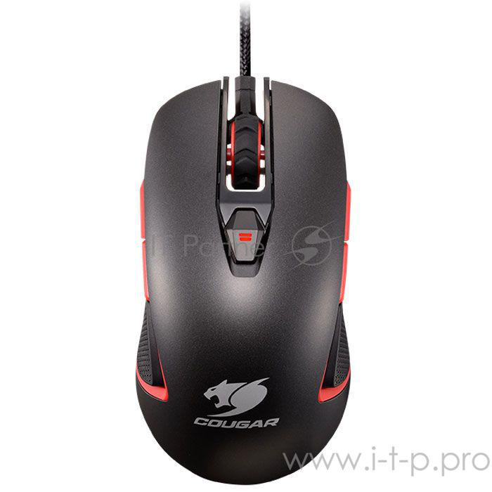 Мышь Cougar 400M Iron Grey игровая, 4000DPI, регулировка DPI, механизм Omron, 8 прогр.клавиш, встроен.память, RGB подсветка (16млн цветов) Мышь Cougar 400M Iron Grey игровая, 4000DPI, регулировка DPI, механизм Omron, 8 прогр.клавиш, встроен.память, R