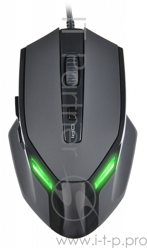 Мышь Oklick 835G черный оптическая (3200dpi) USB игровая (5but)