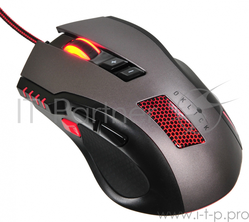Мышь Oklick 805G V2 BEOWULF черный оптическая (3200dpi) USB игровая (6but)