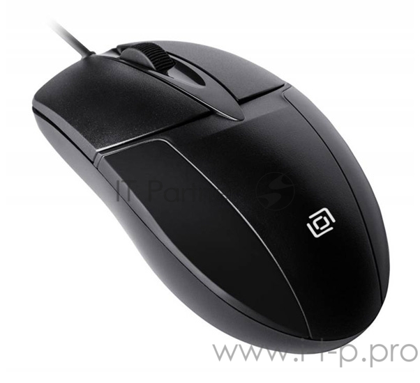 Мышь Oklick 145V2 черный оптическая (1000dpi) USB (2but)