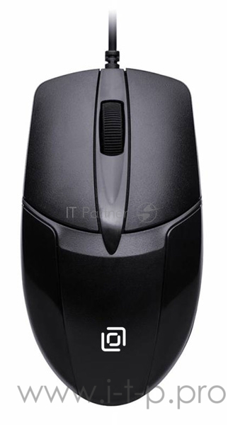 Мышь Oklick 145V2 черный оптическая (1000dpi) USB (2but)