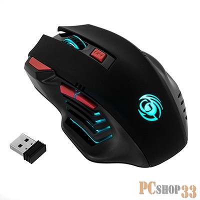 Мышь MRGK-14UR Dialog Gan-Kata RF 2.4G Optical - игровая, 6 кнопок+ролик, RGB подсветка, USB