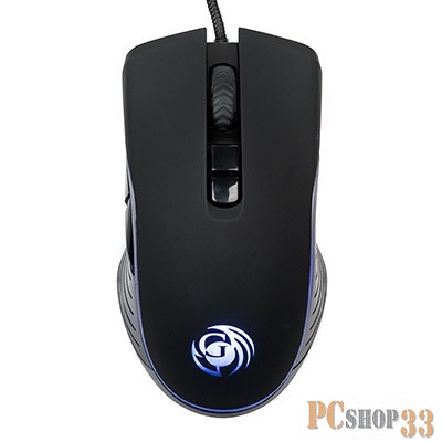 Мышь MGK-34U Dialog Gan-Kata - игровая, 6 кнопок + ролик, RGB подсветка, USB, черная