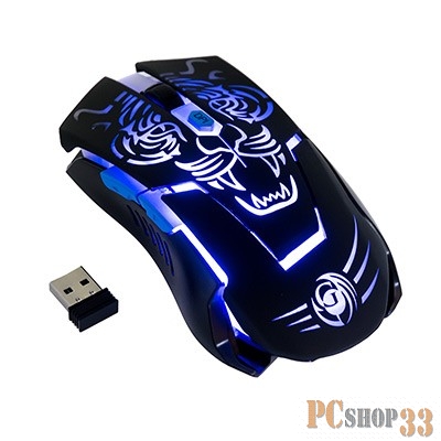 Мышь MRGK-12UR Dialog Gan-Kata RF 2.4G Optical - игровая, 6 кнопок+ролик, RGB подсветка, USB