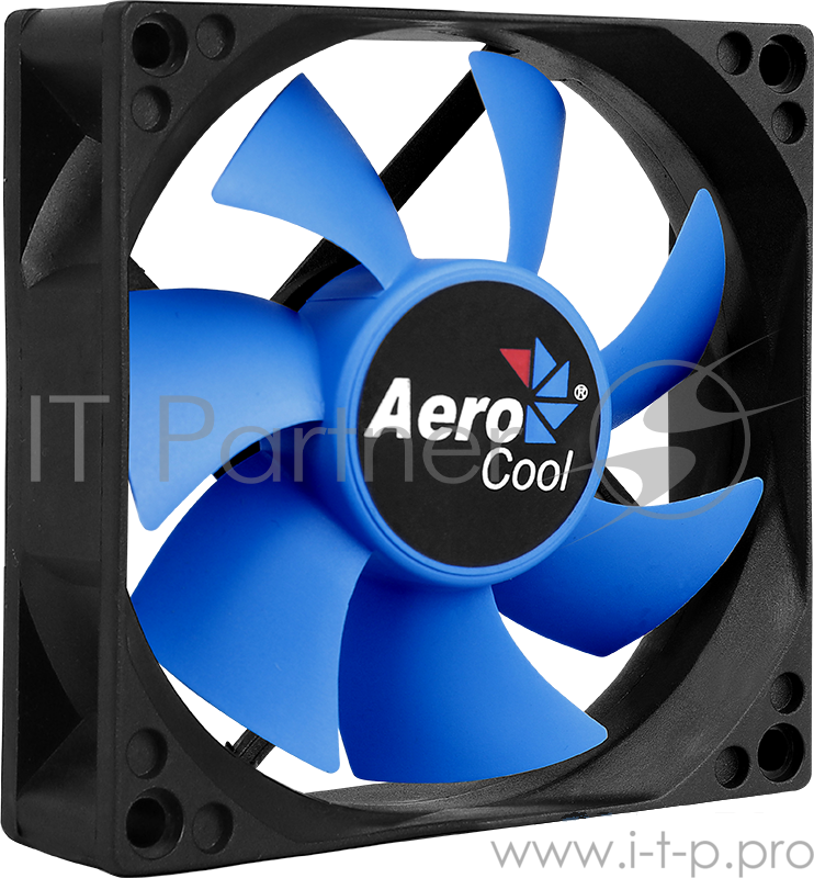 Вентилятор Aerocool Motion 8 , 80х80х25мм, 2000 об/мин, 1,68 Вт, Molex 4-pin, 21,5 CFM, 25,3 дБА, съемная крыльчатка, гидравлический подшипник
