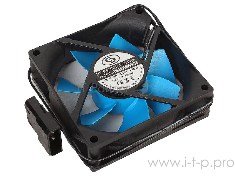 Вентилятор Aerocool Motion 8 , 80х80х25мм, 2000 об/мин, 1,68 Вт, Molex 4-pin, 21,5 CFM, 25,3 дБА, съемная крыльчатка, гидравлический подшипник