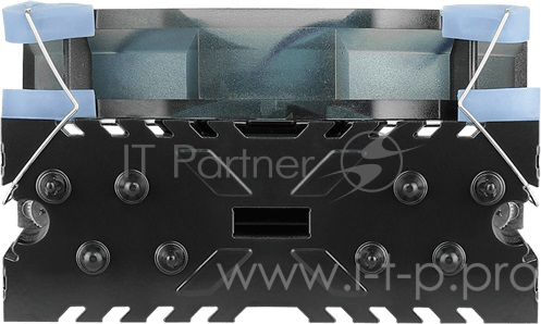 Кулер Aerocool Verkho 4 Dark Soc-FM2+/AM2+/AM3+/AM4/1150/11 4-pin 18-26dB Al+Cu 140W 678gr Ret