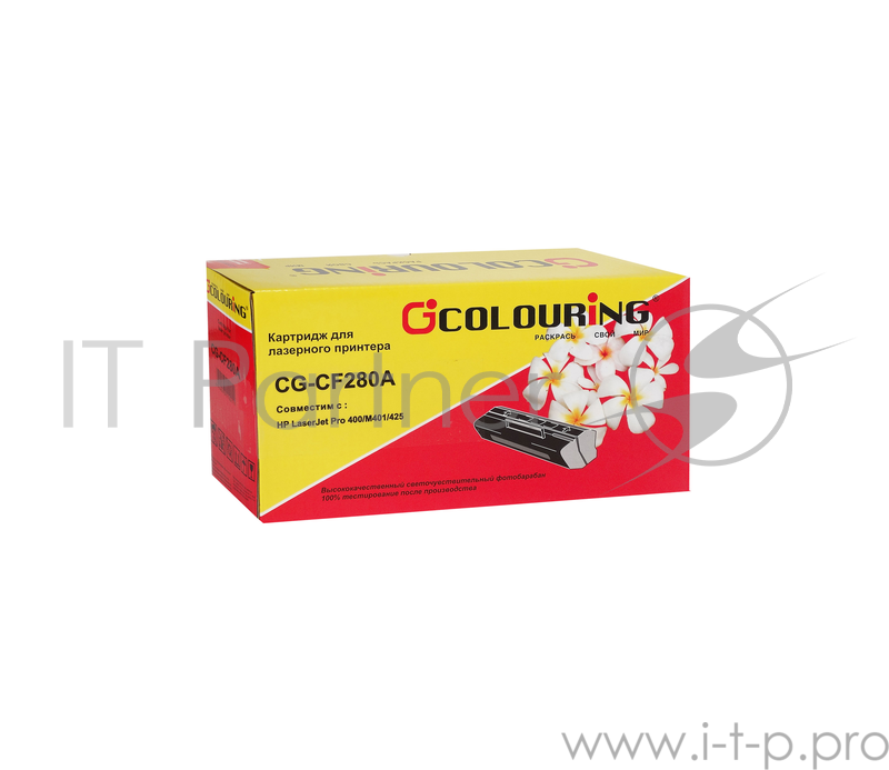 Картридж CG-CF280A для принтеров HP LaserJet Pro 400/M401/425 2700 копий Colouring