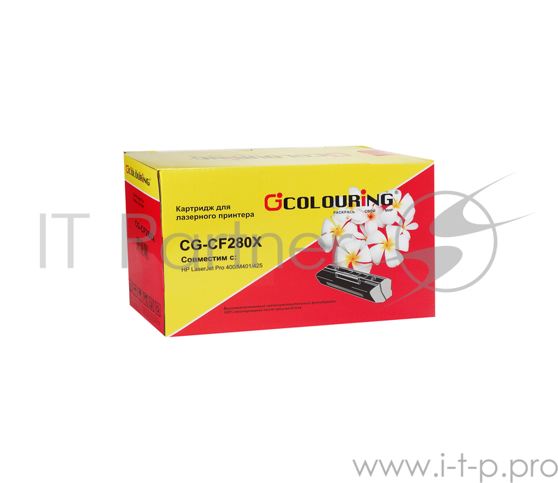 Картридж CG-CF280X для принтеров HP LaserJet Pro 400/M401/425 6900 копий Colouring
