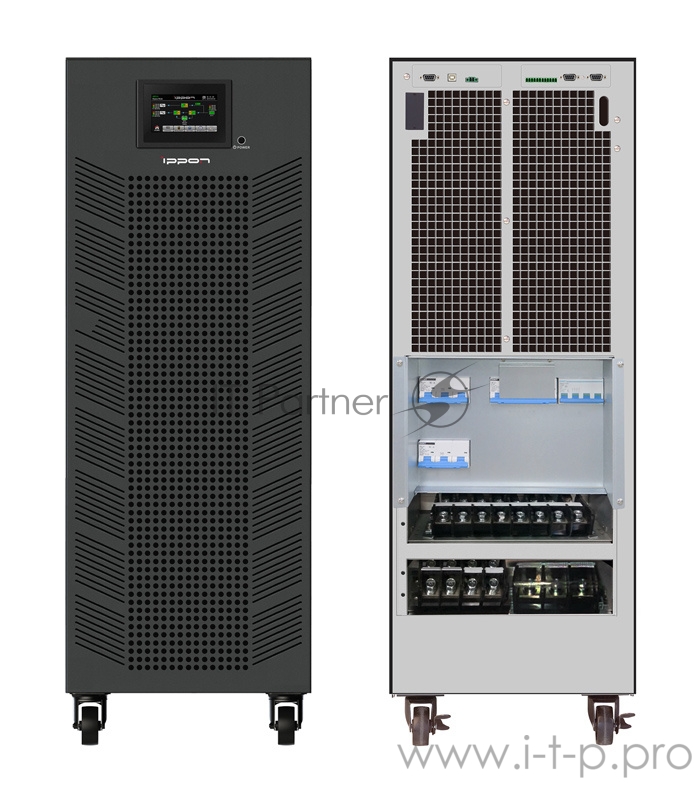 Источник бесперебойного питания Ippon Innova RT 33 60K Tower 60000Вт 60000ВА черный