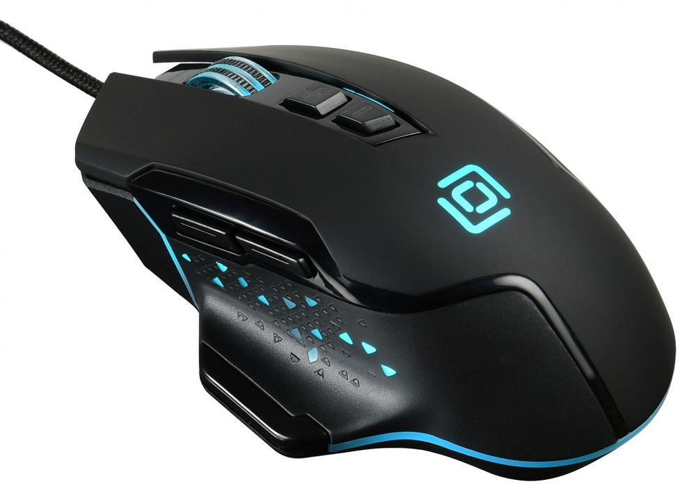 Мышь Oklick 945G черный оптическая (3200dpi) USB игровая (8but)