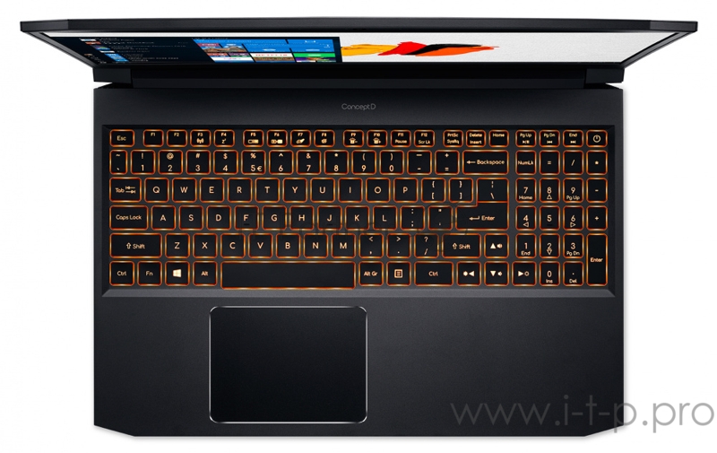 Ноутбук Acer ConceptD 5 CN515-71-774W Core i7 9750H/16Gb/1Tb/SSD512Gb/nVidia GeForce GTX 1660 Ti 6Gb/15.6/IPS/UHD (3840x2160)/Windows 10 Professiona