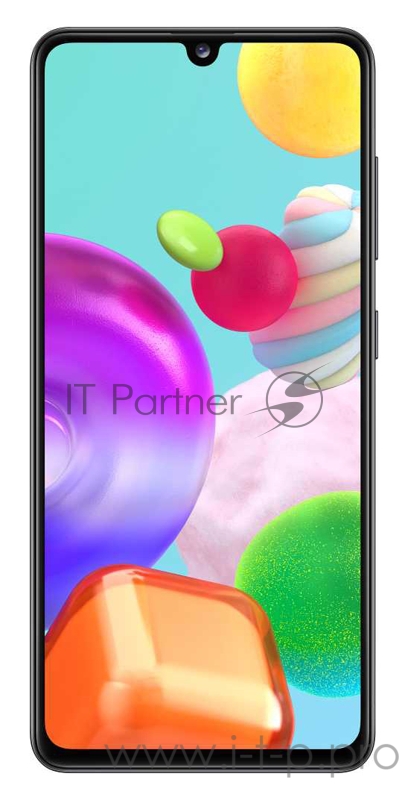 Смартфон Samsung SM-A415F Galaxy A41 64Gb 4Gb черный моноблок 3G 4G 2Sim 6.1 1080x2400 Android 10 48Mpix 802.11 a/b/g/n/ac NFC GPS GSM900/1800 GSM1900 TouchSc MP3 microSD max512Gb