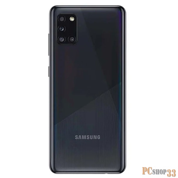 Смартфон Samsung SM-A315F Galaxy A31 64Gb 4Gb черный моноблок 3G 4G 2Sim 6.4 1080x2400 Android 10 48Mpix 802.11 a/b/g/n/ac NFC GPS GSM900/1800 GSM1900 TouchSc MP3 microSD max512Gb