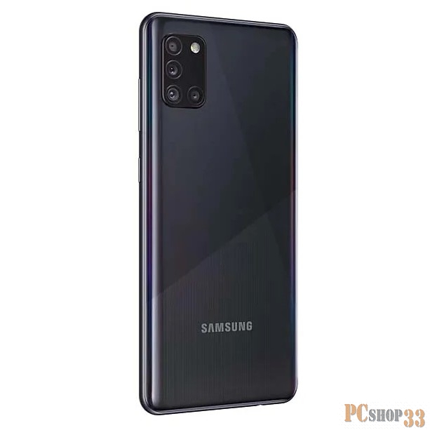 Смартфон Samsung SM-A315F Galaxy A31 64Gb 4Gb черный моноблок 3G 4G 2Sim 6.4 1080x2400 Android 10 48Mpix 802.11 a/b/g/n/ac NFC GPS GSM900/1800 GSM1900 TouchSc MP3 microSD max512Gb