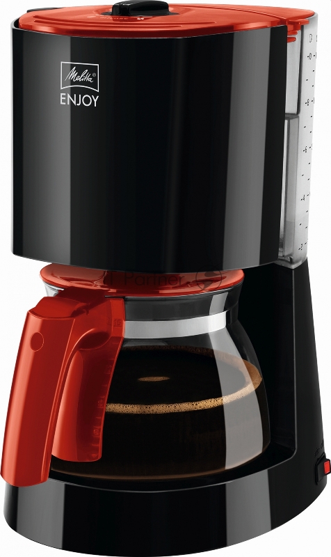 Кофеварка Enjoy II 21623, черно-красная