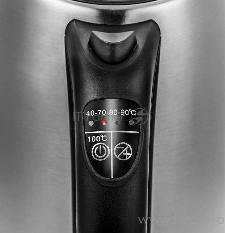 Чайник Kitfort КТ-6106 Мощность 1850–2200 Вт.Ёмкость 1,7 л.Режимы нагрева от 40 до 90 °С