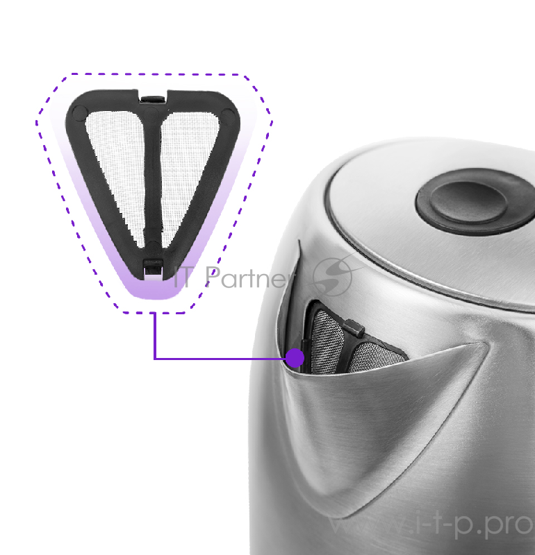 Чайник Kitfort КТ-6106 Мощность 1850–2200 Вт.Ёмкость 1,7 л.Режимы нагрева от 40 до 90 °С