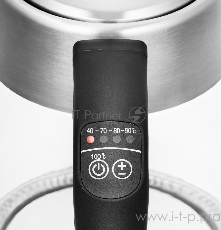 Чайник Kitfort КТ-6107 Мощность 1850–2200 Вт.Ёмкость 1,7 л.Режимы нагрева от 40 до 90 °С.