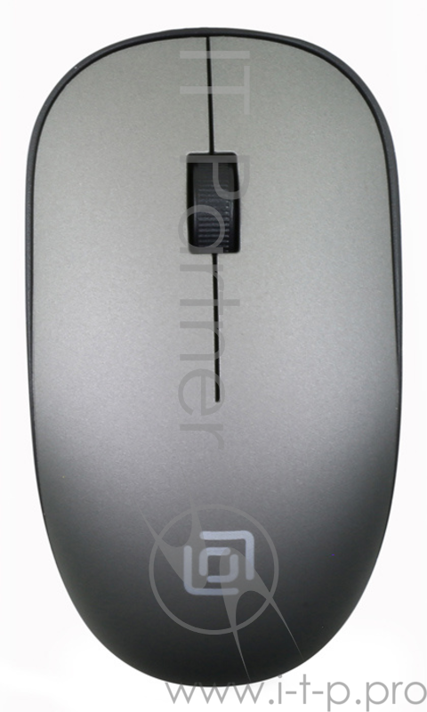 Мышь Oklick 515MW черный/серый оптическая (1200dpi) беспроводная USB (2but)