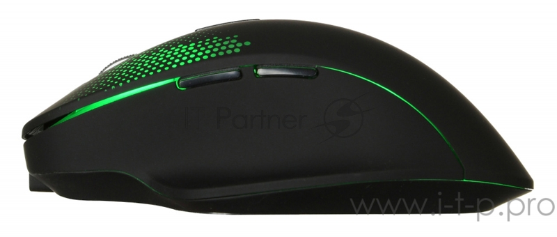 Мышь Oklick 636LWC черный оптическая (2400dpi) беспроводная USB (6but)