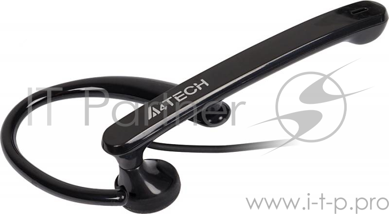 Наушники с микрофоном A4 S-7-1 черный 2м вкладыши в ушной раковине