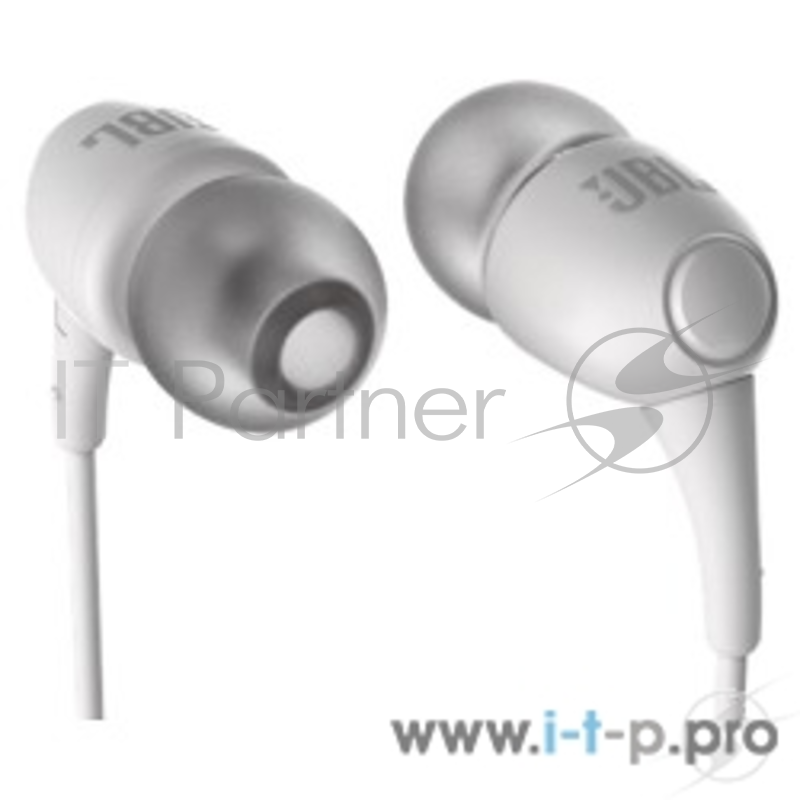 Наушники JBL T100WHT белый {Наушники-вкладыши}