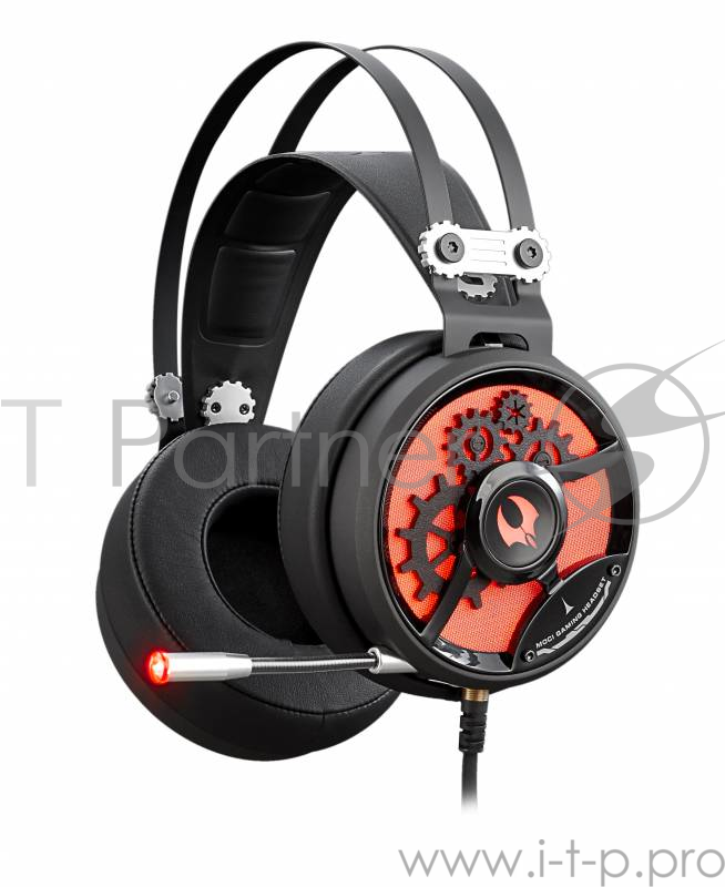 Наушники с микрофоном A4 Bloody M660 черный/красный 1.2м мониторы оголовье (M660 B/R)