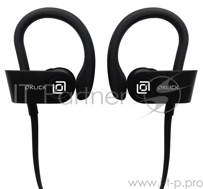 Гарнитура вкладыши Oklick BT-S-120 черный беспроводные bluetooth