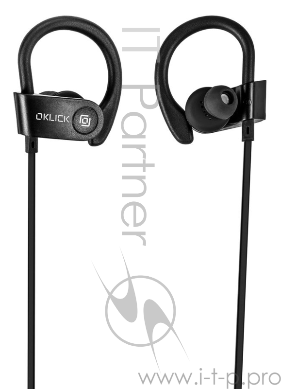 Гарнитура вкладыши Oklick BT-S-120 черный беспроводные bluetooth