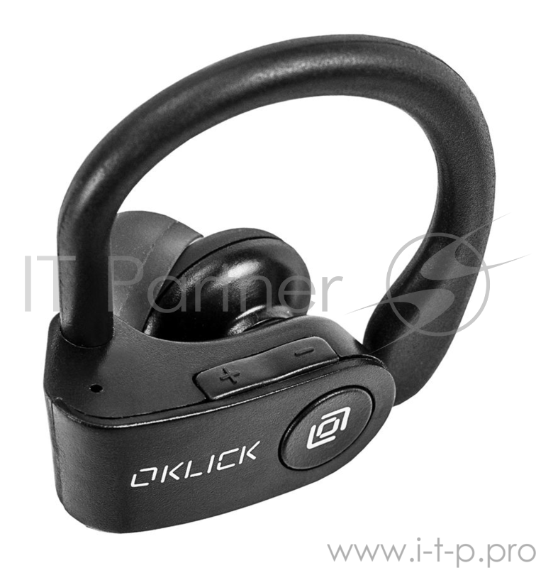 Гарнитура вкладыши Oklick BT-S-120 черный беспроводные bluetooth