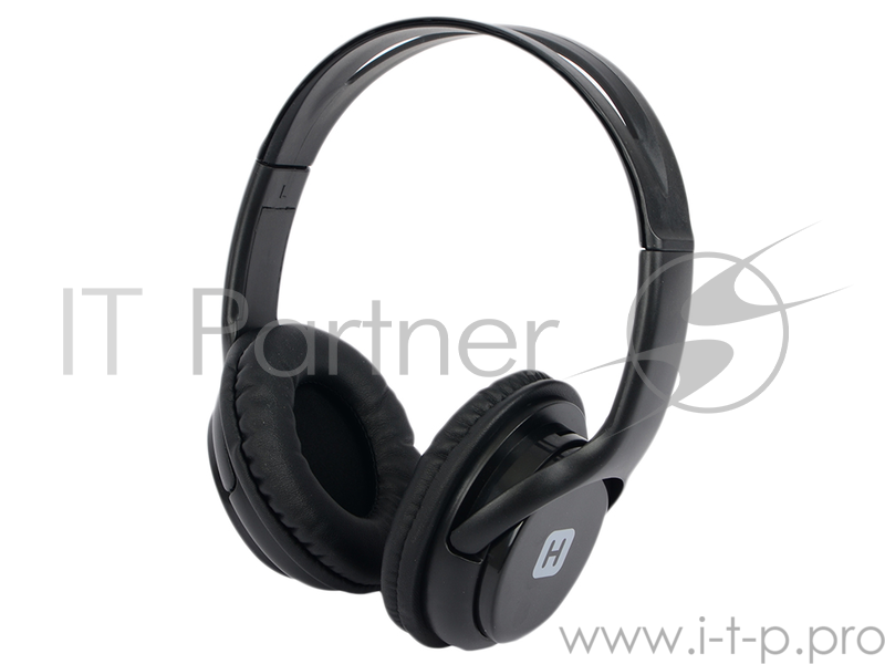 Гарнитура HARPER HB-201, накладные, черный, беспроводные bluetooth