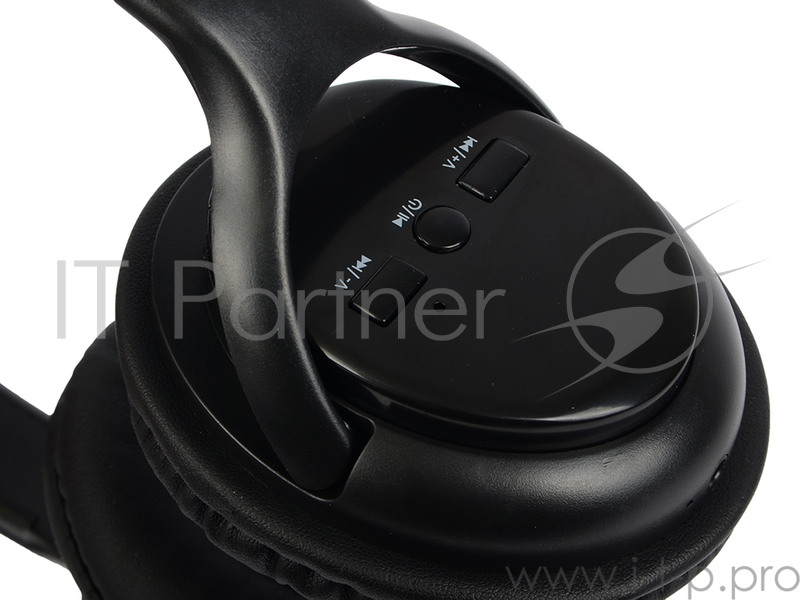 Гарнитура HARPER HB-201, накладные, черный, беспроводные bluetooth