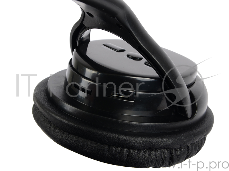 Гарнитура HARPER HB-201, накладные, черный, беспроводные bluetooth