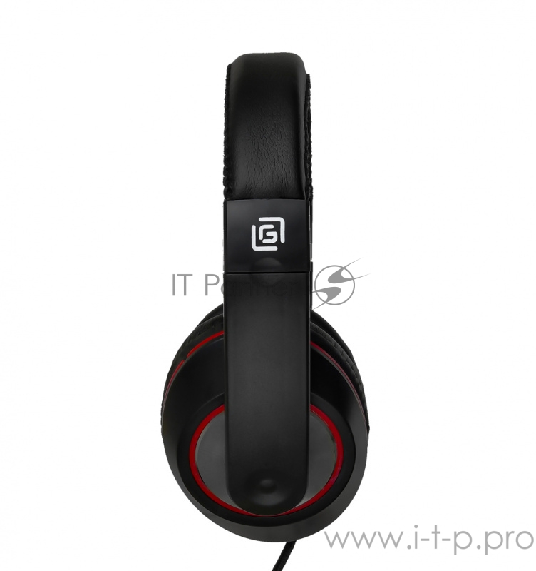 Гарнитура Oklick HS-L390G DRAGON black/red 1.8m (JD-728S)