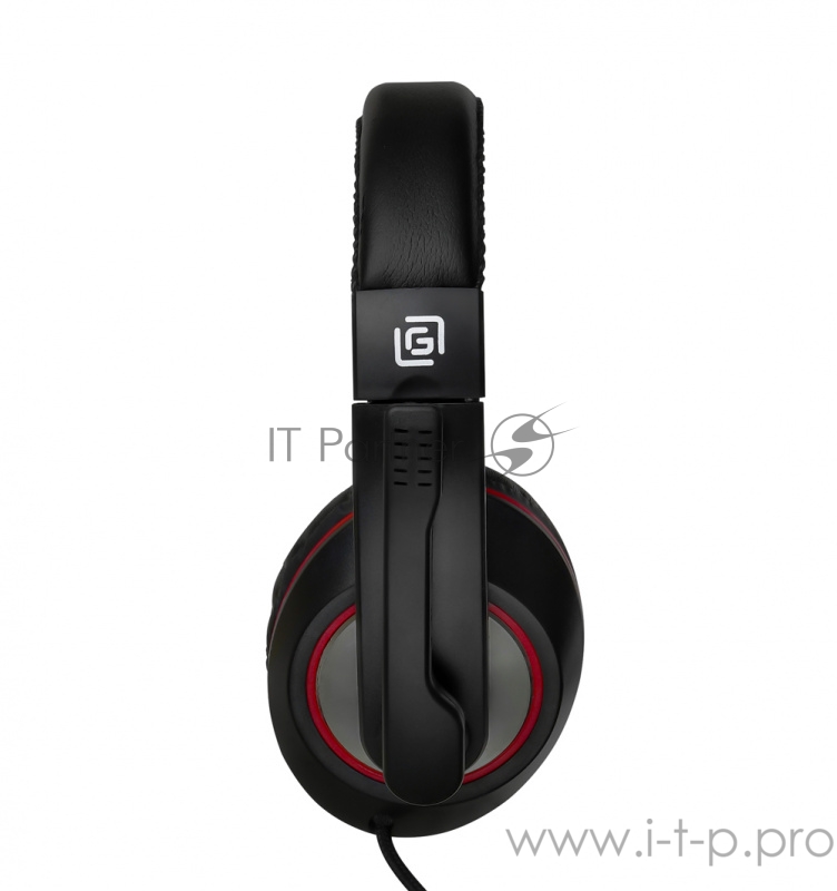 Гарнитура Oklick HS-L390G DRAGON black/red 1.8m (JD-728S)