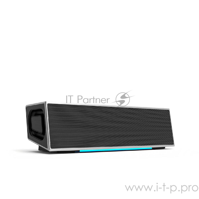 Акустическая система GZelectronics LoftSound GZ-11 Silver/ портативная, Bluetooth 4.0, 2х10Вт, 60-18000Гц, аккумулятор 2200 мАч, 670гр, серебро