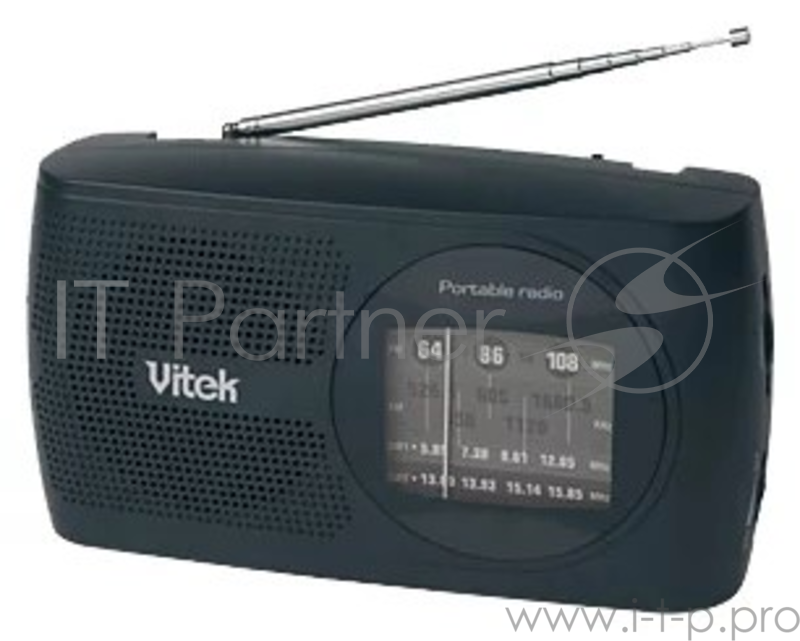 Радиоприемник Vitek VT-3587 BK черный